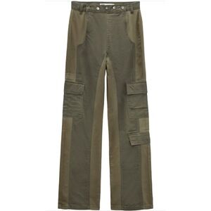 Zara Women's Straight Leg Cargo Jeans